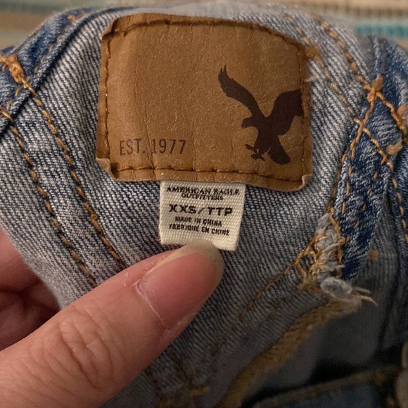 American Eagle Jean Overalls - Picture 2 of 6